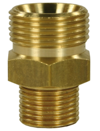 Переходник М22ш-1/2ш (400бар, латунь) TOR