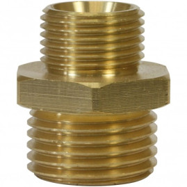 Переходник 1/4"ш-3/8"ш (400бар, лат) R+M