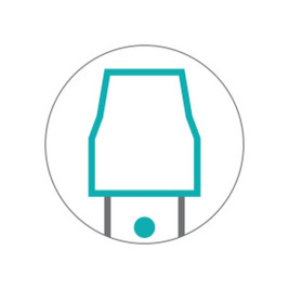 Щетка для пола TTS PET (36см, жесткий ворс)