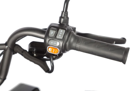 Трицикл электрический Wanshida UM+ (60V, 1000W, черный) (0000314-3098)