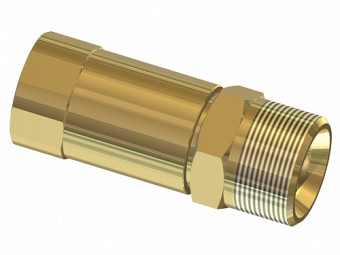 Переходник М22х1.5ш-1/4"г (лат, вращ, тип SW6) PA