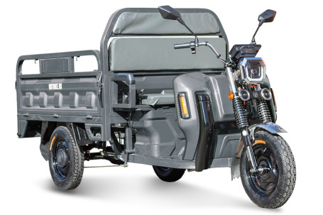 Трицикл электрический Rutrike Маяк 1600 60V/1000W (серый)