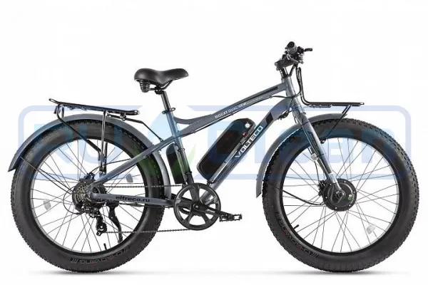 Электровелосипед VOLTECO BIGCAT DUAL NEW (серый)