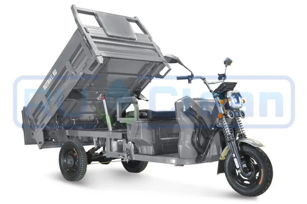 Трицикл электрический Rutrike D5 1700 60V/1200W (серый)