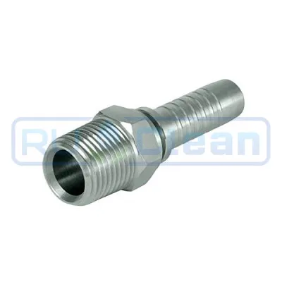 Фитинг высокого давления NPTF (DN12, 1/2ш, оцинк) Robin