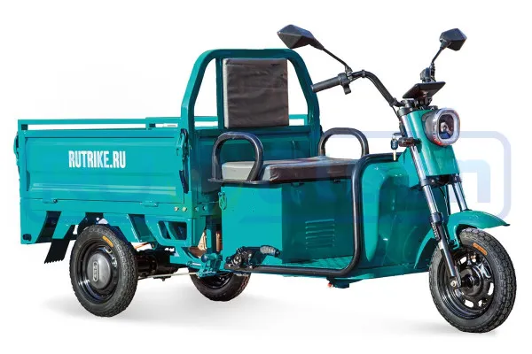 Трицикл электрический Rutrike Амулет 1100 (темно-синий матовый)