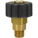 Переходник М22х1.5г-1/4"ш (400бар, лат) R+M