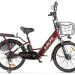 Электровелосипед GREEN CITY e-ALFA new (коричневый)