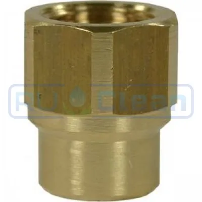 Переходник 1/8"г-1/4"г R+M (400бар, лат)