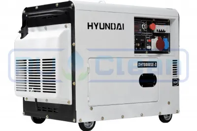 Генератор дизельный Hyundai DHY 8000SE-3