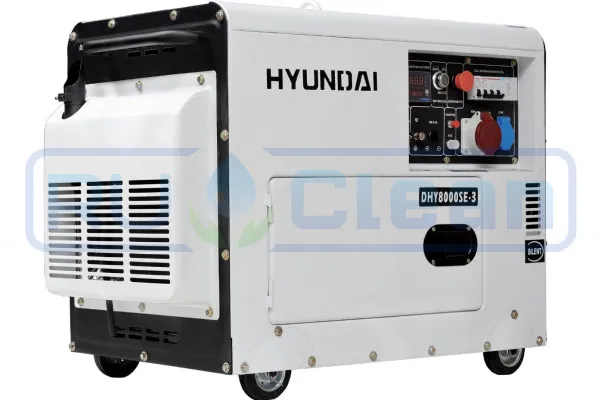 Генератор дизельный Hyundai DHY 8000SE-3