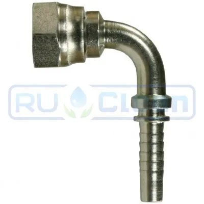 Фитинг высокого давления DKO-L (DN12, М22х1.5г, 90град, оцинк) RC