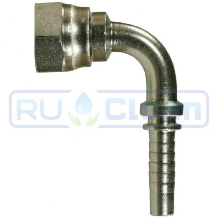 Фитинг высокого давления DKO-L (DN12, М22х1.5г, 90град, оцинк) RC