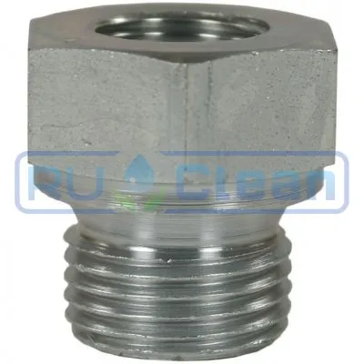 Переходник 1/8"г-3/8"ш R+M (500бар, оцинк)
