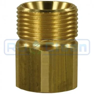 Переходник М22х1.5ш-1/8"г R+M (лат, 400бар)