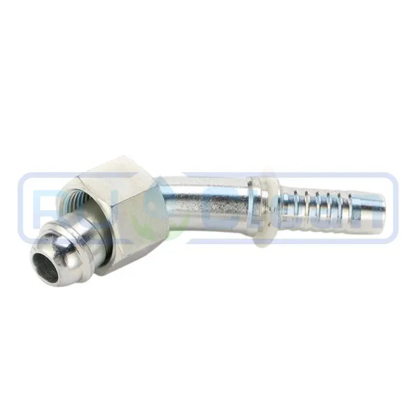 Фитинг высокого давления DK (DN12, М24х1.5г, 45гр, оцинк) RC