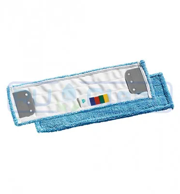 Моп с держателями TTS Microblue, (40х13см., для гладких полов, микроволокно, голубой)