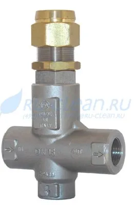 Клапан предохранительный PA VS24 (280бар, 80л/мин, 1/2"г-1/2"г, By-pass 1/2"г, Aisi 303)
