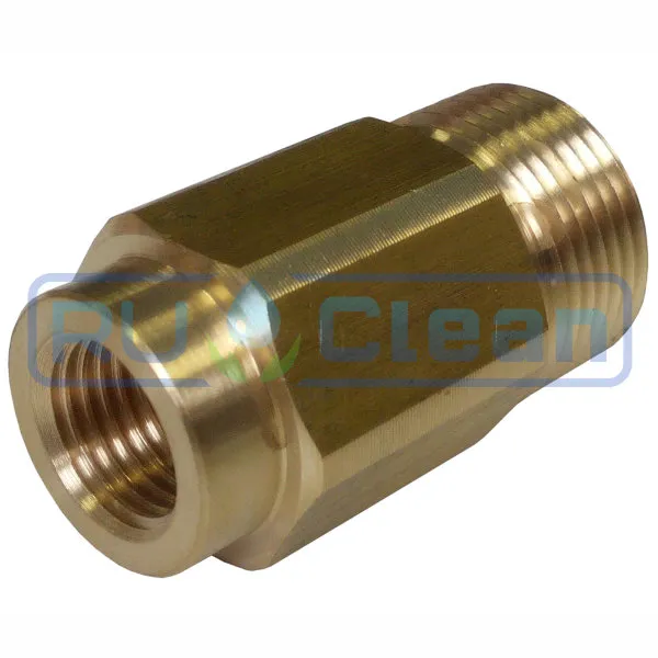 Переходник M22х1.5ш-1/4г (400бар, лат, 40мм) R+M