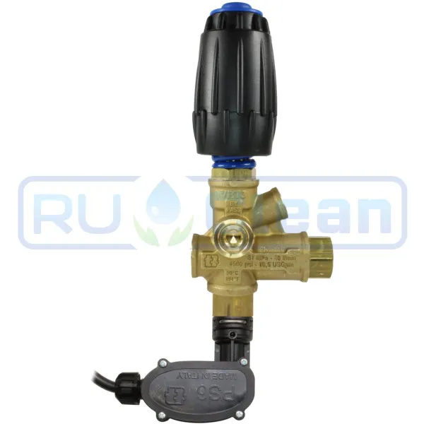 Регулятор давления Mecline VRT3 (160бар, 40л/мин, 3/8"г-3/8"г, 2x3/8"г, м/выкл.)