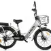 Электровелосипед GREEN CITY e-ALFA Fat (серебристый)