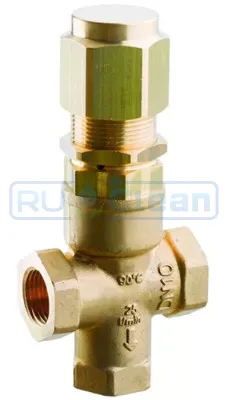 Регулятор давления Mecline SVT40 (400бар, 25л/мин, 3/8"г-3/8"г, 2x3/8"г, By-pass 3/8"г)