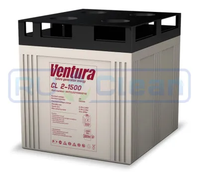 Тяговый аккумулятор Ventura CL 2-1500 (2В, 1500Ач, AGM)