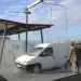 Консоль поворотная потолочная (2м, 360град, нерж)