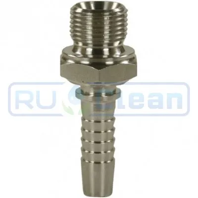 Фитинг высокого давления BSP (DN10, 3/8ш, нерж) R+M