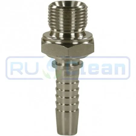 Фитинг высокого давления BSP (DN10, 3/8ш, нерж) R+M