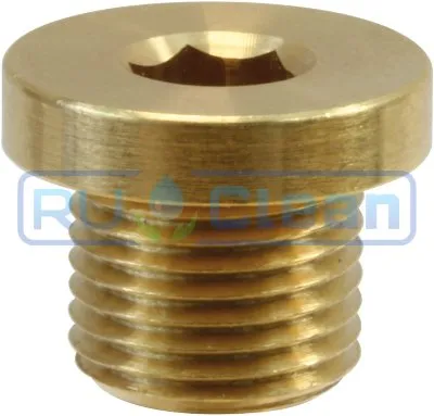 Заглушка 1/2"ш R+M (250бар, лат)