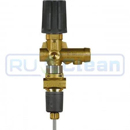 Регулятор давления R+M ST-261 (250бар, 30л/мин, 3/8"г-3/8"г, By-pass 1/4"г, микр.)