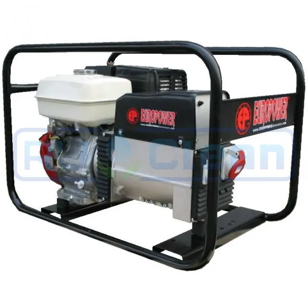 Генератор бензиновый Europower ЕР 5000 T 3X230V (для ж/д)