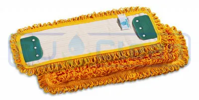 Моп с держателями TTS Microriccio (40х13см, микрофибра, желтый)