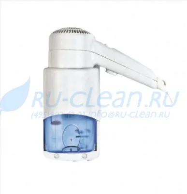 Фен настенный Nofer 02056.W (1200Вт, встроенная розетка)