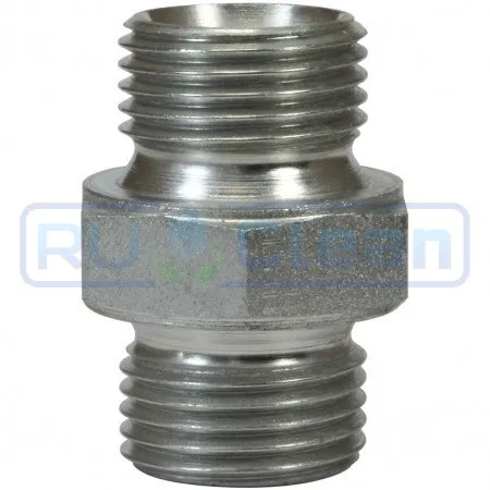 Переходник 3/4"ш-3/4"ш R+M (400бар, оцинк)