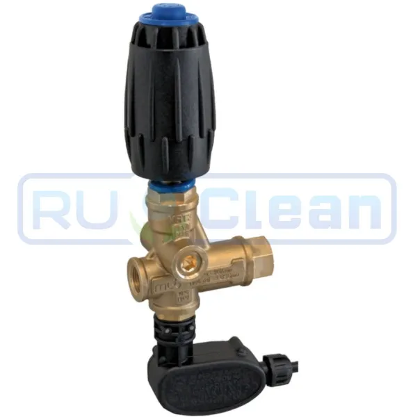 Регулятор давления Mecline VRT3 (250бар, 40л/мин, 3/8"г-3/8"г, 2x3/8"г, By-pass 3/8"г, микро)