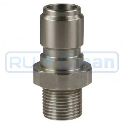 Ниппель ST-3100 (1/2"ш, 250 бар, нерж, DN12) R+M