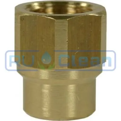Переходник 3/8"г-1/4"г (400бар, лат, 26мм) R+M
