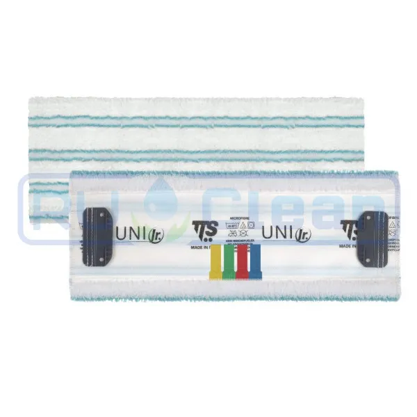 Моп TTS UNI JUNIOR (35см, белый с зелеными полосками)