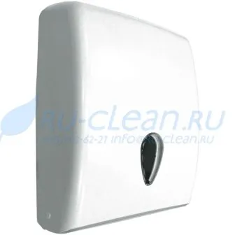 Диспенсер для бумажных полотенец Nofer 04020.W (белый)