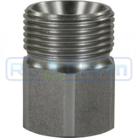 Переходник М22х1.5ш-3/8"г (нерж, 500бар) R+M