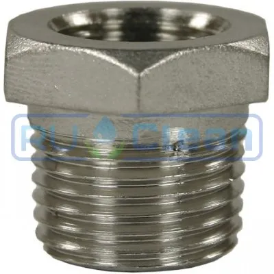 Переходник 3/8"г-3/4"ш (нерж, 250бар) R+M