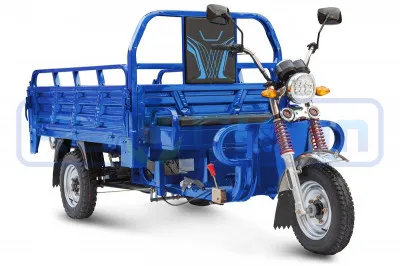 Трицикл электрический Rutrike Титан 2000 60V1500W (синий)