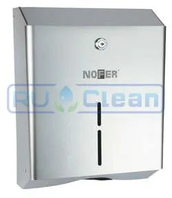 Диспенсер для бумажных полотенец Nofer 04010.B (глянцевый)
