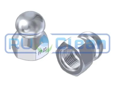 Форсунка каналопромывочная PA ST3 (030, 1/4"г, 3отв, бой назад)