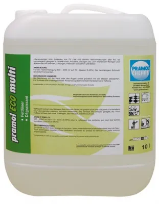 Сильнодействующий очиститель Pramol ECO-MULTI 10л