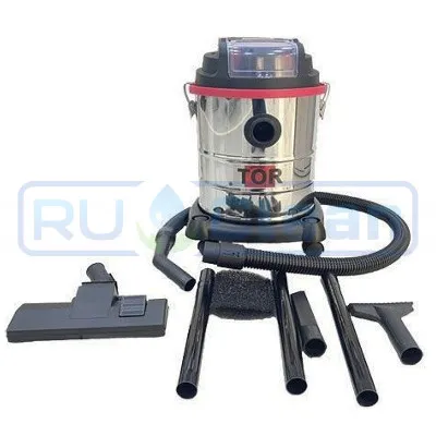 Водопылесос аккумуляторный TOR RL195 (LiIon, 20л, INOX)
