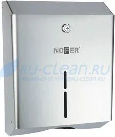 Диспенсер для бумажных полотенец Nofer 04010.S (матовый)