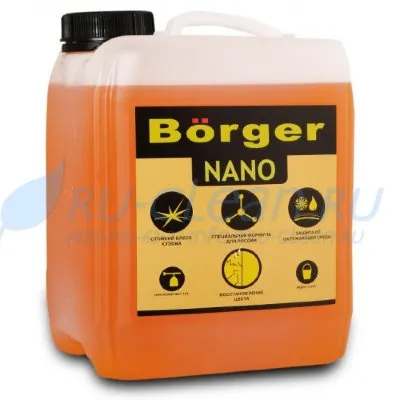Автошампунь для ручной мойки Borger NANO (5л)
